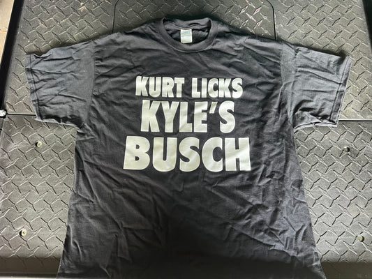 Kurt Licks Kyle's Busch T-Shirt