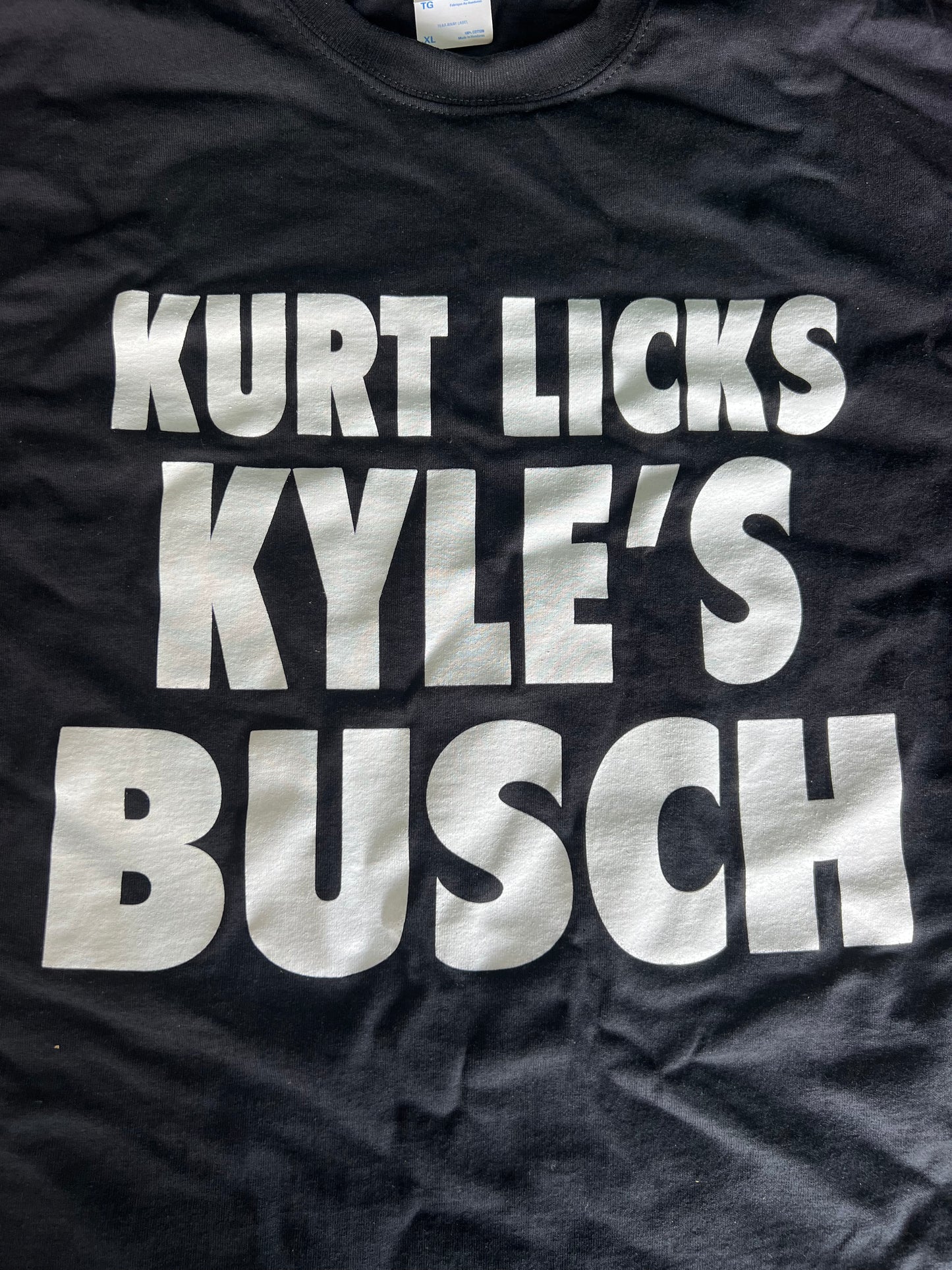 Kurt Licks Kyle's Busch T-Shirt